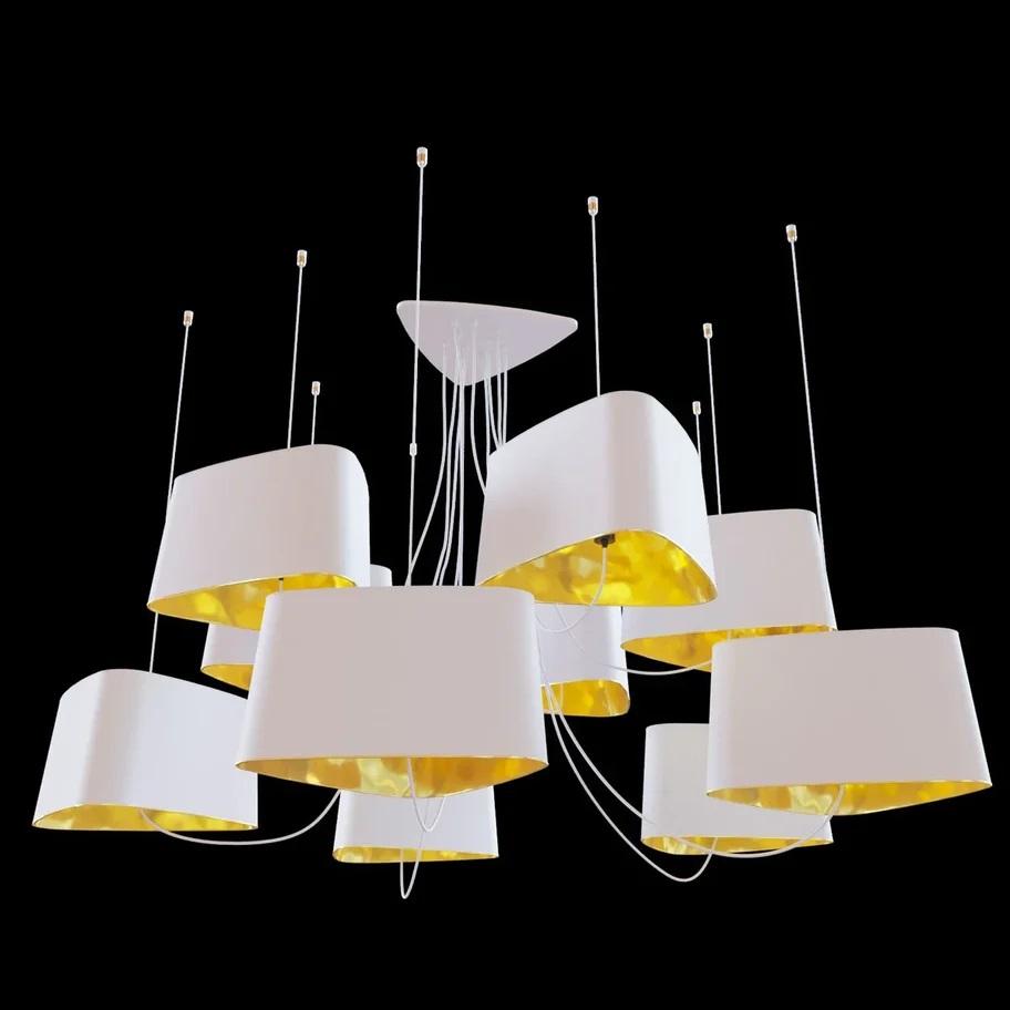 Люстра Loft1167-10WH