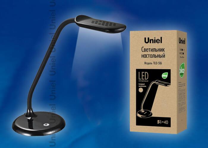 Настольная лампа TLD-506 Black/LED/550Lm/5000K
