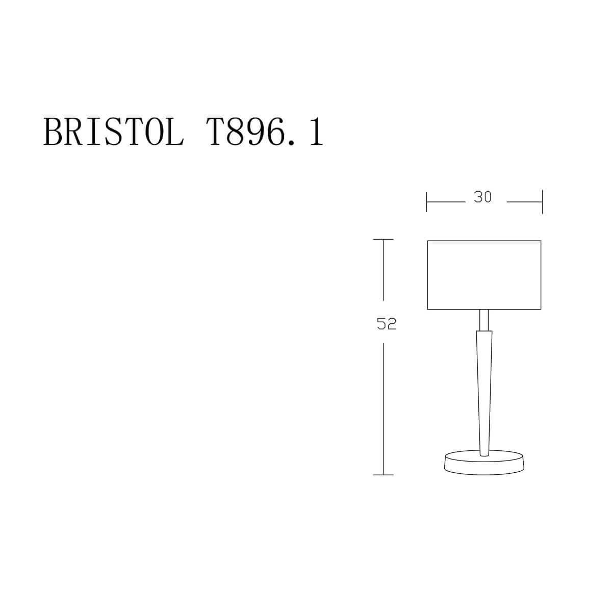 Настольная лампа Bristol T896.1