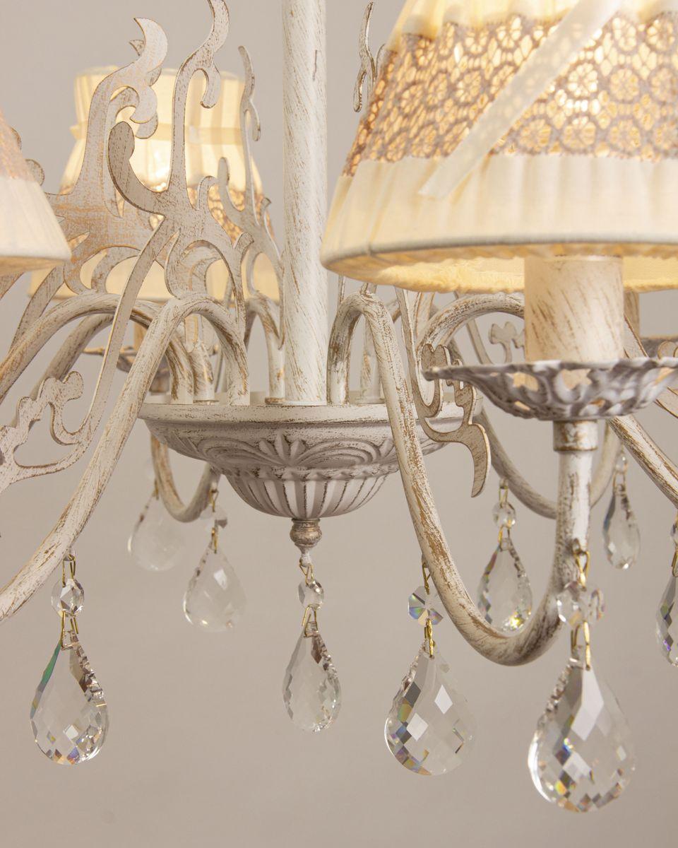 Люстра L.5401-8CREAM/G