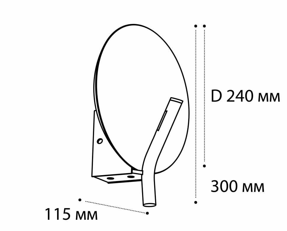 Бра IT03-1423 white