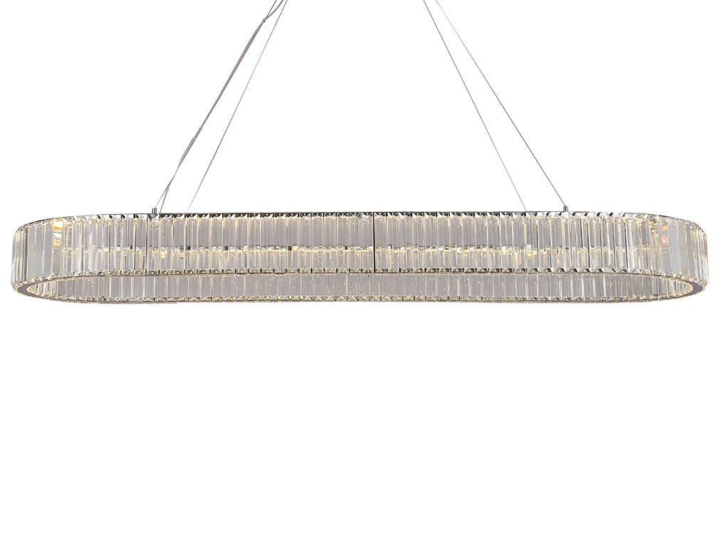 Подвесной светильник 8445/140 oval chrome