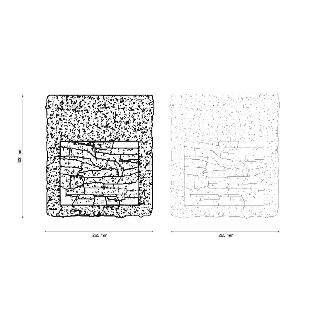 Бра Pietra Isola W125.1