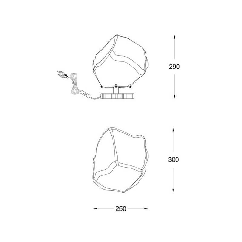 Настольная лампа T0488-01A-U8AC