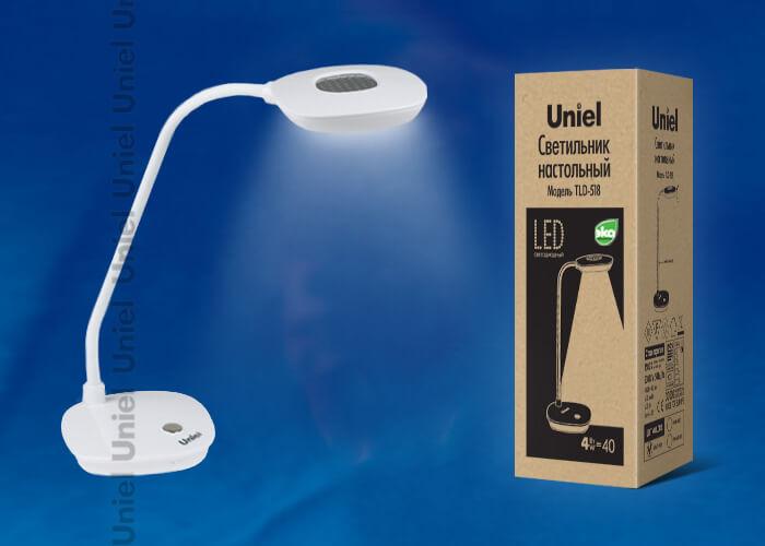 Настольная лампа TLD-518 White/LED/400Lm/4500K