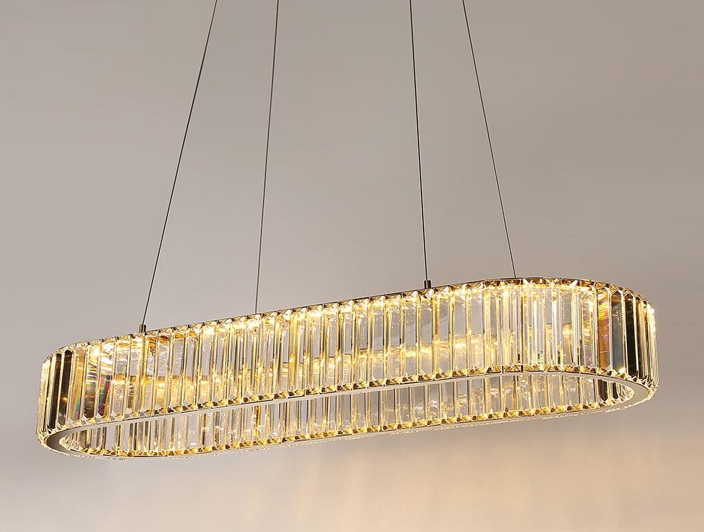 Подвесной светильник 8445/90 oval gold