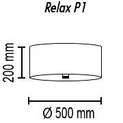 Потолочный светильник Relax P1 10 334g