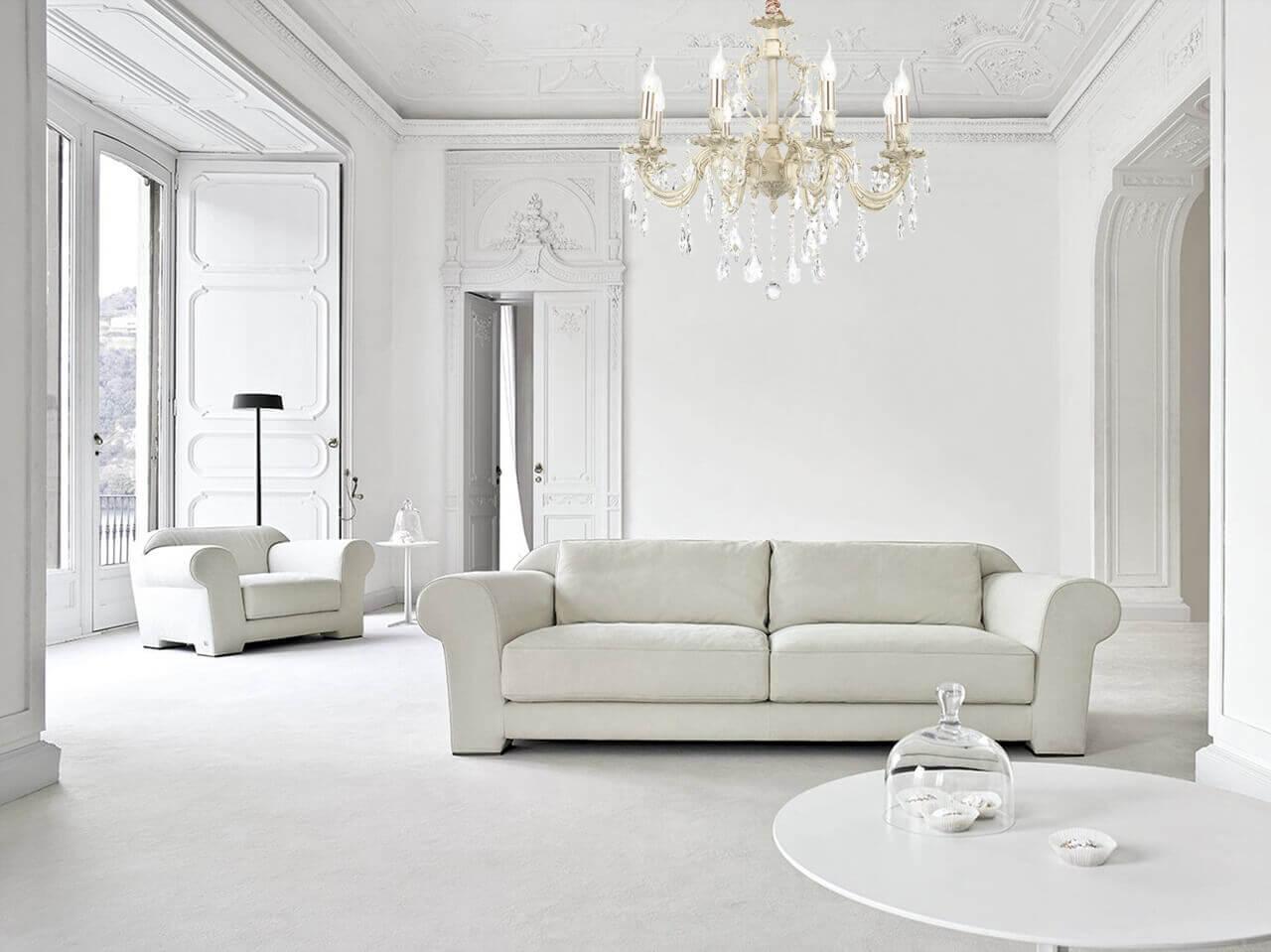 Люстра Barletta 1730.8 Cream White