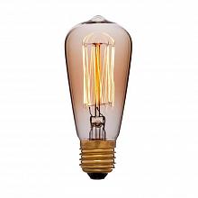 Лампа накаливания E27 40W золотая 051-897
