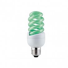 Лампа энергосберегающая Paulmann Е27 15W зеленая 88089