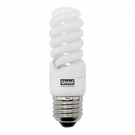 Лампа энергосберегающая (01161) Uniel E27 12W 2700K матовая ESL-S41-12/2700/E27