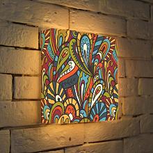 Лайтбокс Арт деко 2 25x25-018