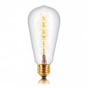Лампа накаливания E27 60W прозрачная 052-269