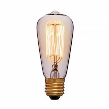 Лампа накаливания E27 60W прозрачная 052-238