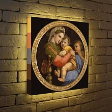 Лайтбокс Рафаэль Мадонна 45x45-165