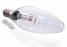 Лампа галогеновая e14 30w 2700k свеча прозрачная 332244
