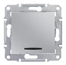 Переключатель одноклавишный с красной подсветкой Schneider Electric Sedna 10A 250V SDN0401160