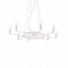 Подвесная люстра Ideal Lux Space SP8 Bianco