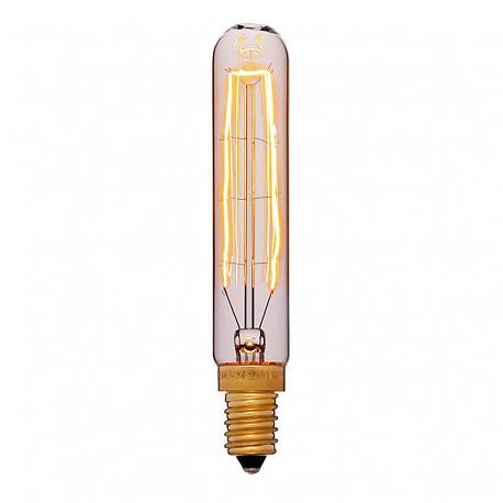 Лампа накаливания E14 40W золотая 054-188