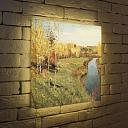 Лайтбокс Левитан Золотая осень 45x45-141