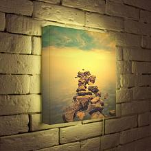 Лайтбокс Дорога в море 35x35-016