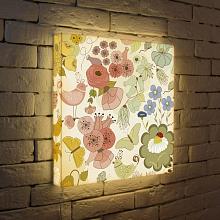 Лайтбокс Летний лес 45x45-001