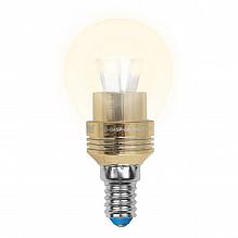 Лампа светодиодная (10062) Uniel E14 5W 3000K матовая LED-G45P-5W/WW/E14/FR ALC02GD