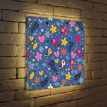 Лайтбокс Детский узор 45x45-051