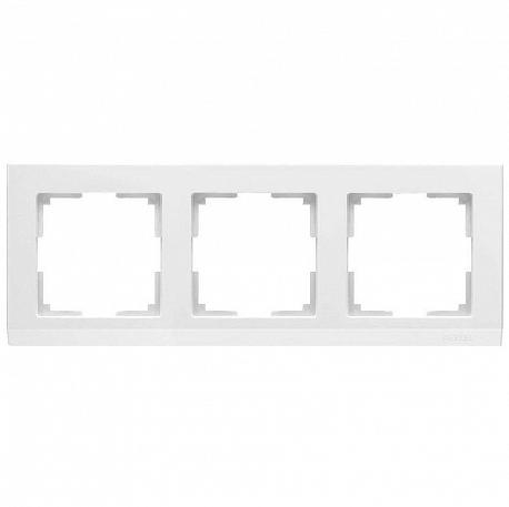 Рамка Werkel Stark на 3 поста белый WL04-Frame-03-white 4690389047121