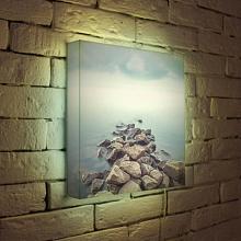 Лайтбокс Дорога в море 2 35x35-086