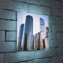 Лайтбокс Москва-Сити 25x25-008