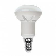 Лампа светодиодная диммируемая Uniel E14 6W 3000K рефлектор матовая LED-R50-6W/WW/E14/FR/DIM 08706