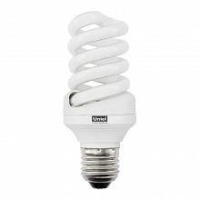Лампа энергосберегающая (04950) Uniel Е27 15W 2700K спираль матовая ESL-S03-15/2700/E27