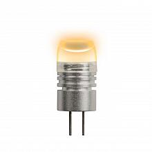 Лампа светодиодная Uniel G4 0,8W прозрачная LED-JC-12/0,8W/YELLOW/G4 05857