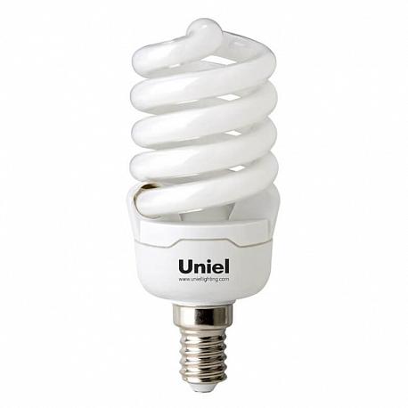 Лампа энергосберегающая (05252) Uniel E14 15W 4000K матовая ESL-S41-15/4000/E14