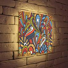 Лайтбокс Арт деко 2 35x35-018