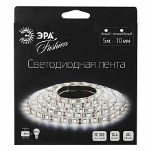 Светодиодная лента ЭРА 14,4W/m 60LED/m 5050SMD теплый белый 5M LS5050-60LED-IP20-WWW-5m