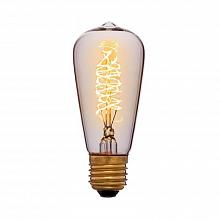 Лампа накаливания E27 60W прозрачная 052-245