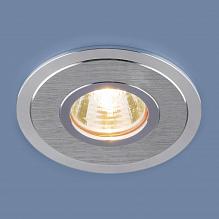 Встраиваемый светильник Elektrostandard 2016 MR16 SCH сатин хром 4690389064159
