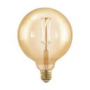 Лампа светодиодная филаментная диммируемая Eglo E27 4W 1700К золотая 11694