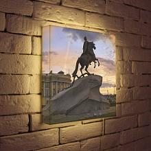 Лайтбокс Медный всадник 2 35x35-064