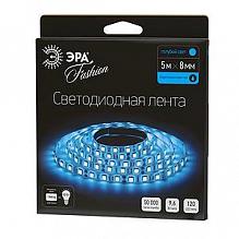 Светодиодная влагозащищенная лента ЭРА 9,6W/m 120LED/m 3528SMD синий 5M LS3528-120LED-IP65-B-5m