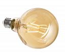 Лампа светодиодная филаментная Deko-Light e27 4,4w 2200k груша прозрачная 180060
