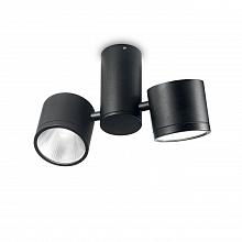 Уличный светодиодный светильник Ideal Lux Sunglasses Pl2 Nero