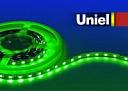 Светодиодная лента Uniel 14,4W/m 60LED/m 5050SMD зеленый 5M ULS-5050-60LED/m-10mm-IP20-DC12V-14,4W/m-5M-GREEN 04816