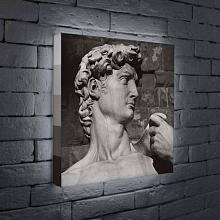 Лайтбокс Голова Давида 45x45-037