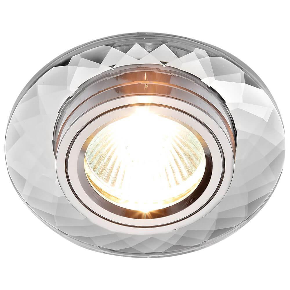 Светильник Встраиваемый светильник Ambrella light Classic хром стекло