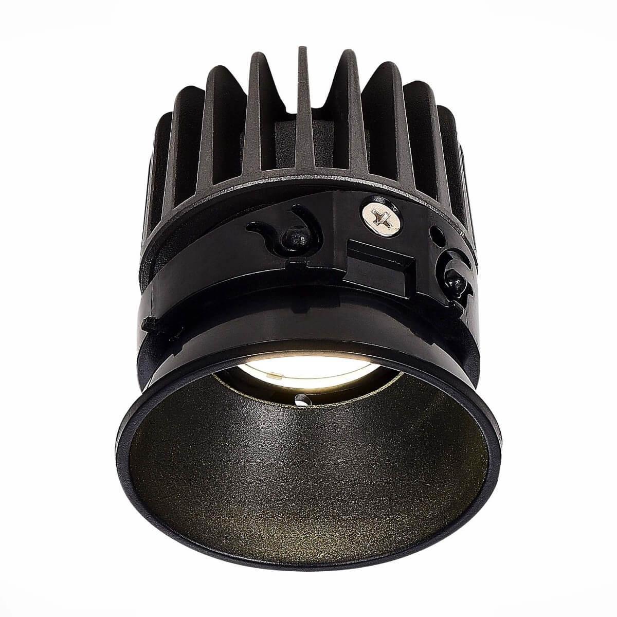 Офисное освещение Светодиодный модуль ST Luce Shift ST850.408.12 черный металл
