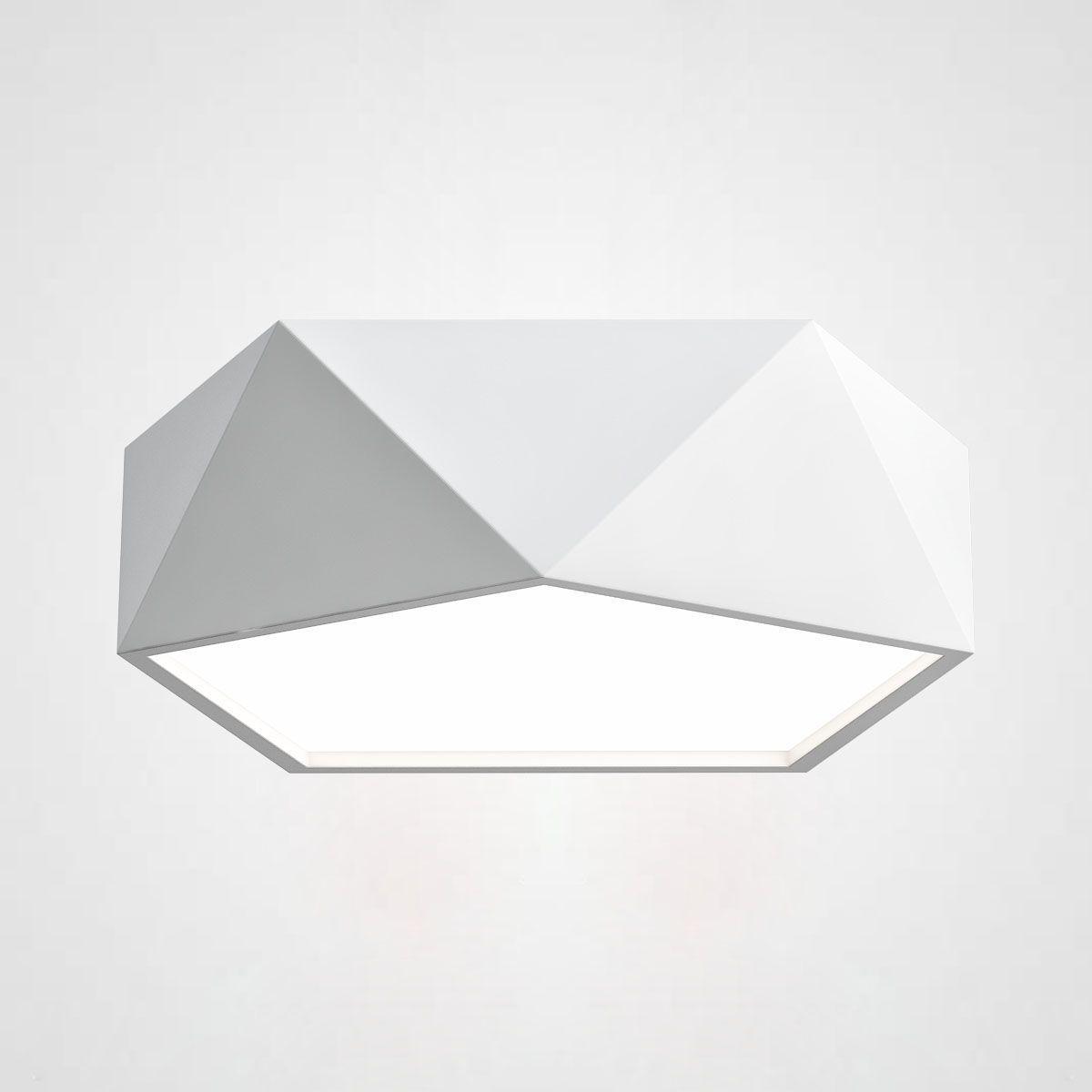 Светильник Светильник Geometric белый пластик
