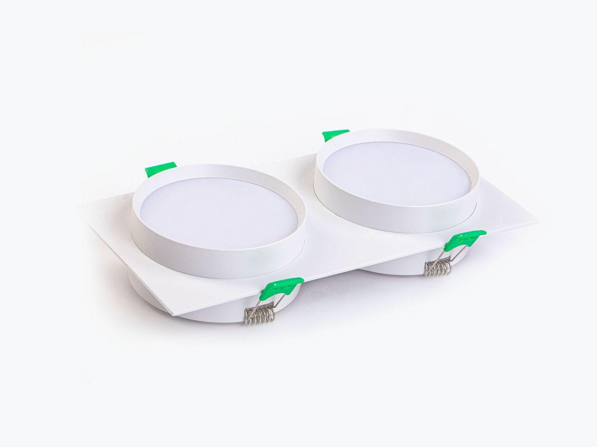 Светильник Встраиваемый светильник LEDS POWER -D, серия SPOT белый металл